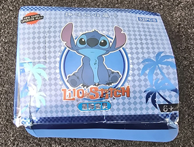 Lilo And Stitch Japanese Trading Cards- 32 Packs Unopened