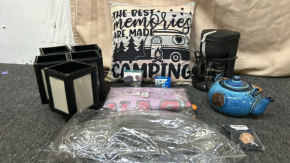 Coffee Maker, Picture Frame Candel Holders, Noise Reduction Ear Plugs, & More!