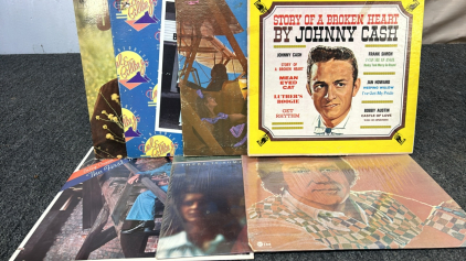Box of Assorted Records