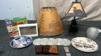 Lamp, Beaded Coasters, 300 Piece Puzzles, & More!
