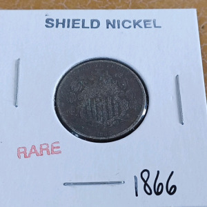 1866 Shield Nickel