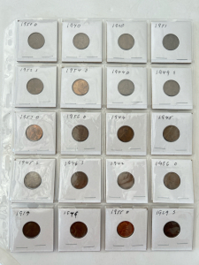 (20) Vintage Pennies