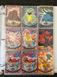 Binder With Pok&eacute;mon Cards