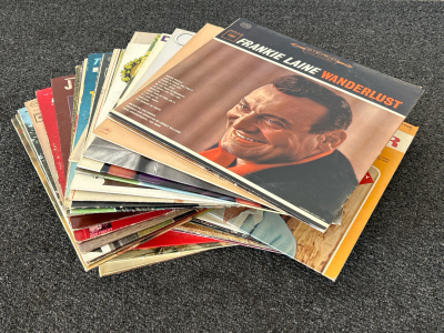 Collection Of Vintage Vinyl Records