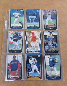 (9) Collectible Baseball Cards