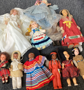 VINTAGE DOLL COLLECTION.