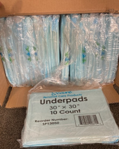 Secure Under Pads 30”/30” 10 Count 150ct