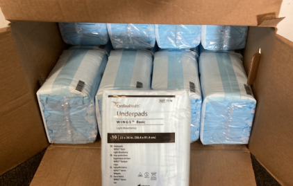 Adult Diapers 10 Per Pack 13 Packs Per Box