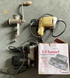 Power Tools, & Intercom System
