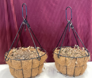 Wire Flower Basket Hangers