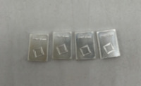 (4) One Gram .999 Fine Silver