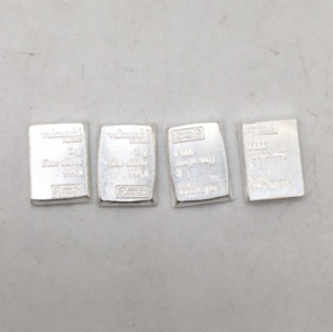 (4) One Gram Fine Silver