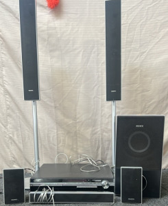 SONY HDX501W HOME THEATER SYSTEM.