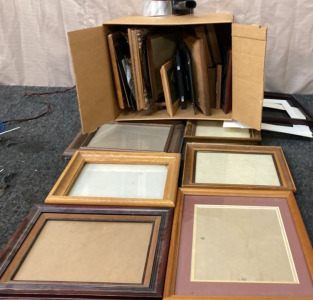 VARIETY OF PICTURE FRAMES.