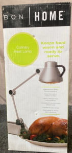 BON HOME CULINARY HEAT LAMP. BB2.