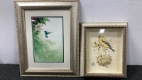 Two Pictures of Birds