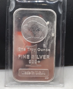 One Troy Ounce Fine Silver