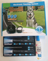 (1) 8" Vanity Mirror (1) 909 Electronic Fencing System (2) Amtilope Flashlights (cow) - 3