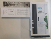 (1) Blink Video Camera Doorbell (1) Window Bird Feeder (1) Electric Cleaning Brush (cow) - 3