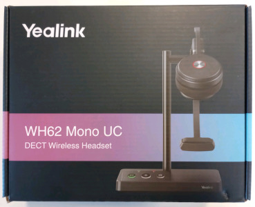 Yealink WH62 Mono UC DECT Wireless Headset