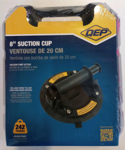 QEP 8" Vacuum Action Suction Cup (r6)