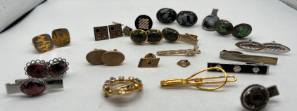 Cuff Links and Tie Clips