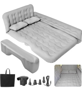 HNXKB Gray SUV Air Mattress With Pump (r8)