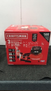 Craftsman (3) Tools And Compressor Kit