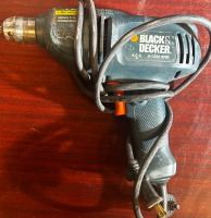 Black And Decker Drill, Skil Drill, And Bucket Of Staples - 6