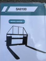 AGT Industrial Forklift Forks Mast Model SAII100 - 2