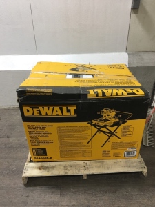 Dewalt 10” Heavy Duty Wet Tile Saw with Portable Stand