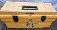 Stack-On Tool Box w/ Various Tools - 5