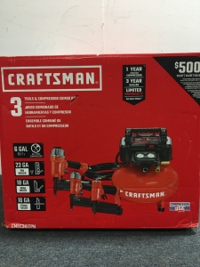 Craftsman 3 Tool and Compressor Combo Kit