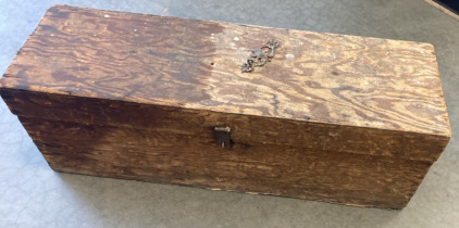 Vintage Fire Boxw/Tools