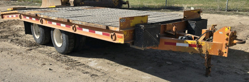 1978 78' Wisconsin Heavy Duty Tilt Trailer