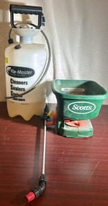 Scott’s Garden Seed Grader, And Flo-Master Cleaner Sprayer