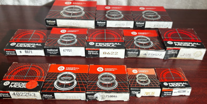 Assorted Sizes Of Federal Mogul Oil Seals