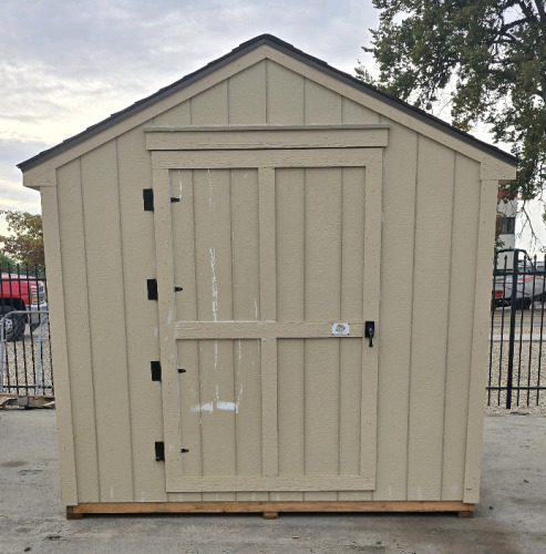 8'x8' Gable Style Wood Shed On 2"x6" Frame