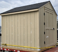 8'x8' Gable Style Wood Shed On 2"x6" Frame - 7