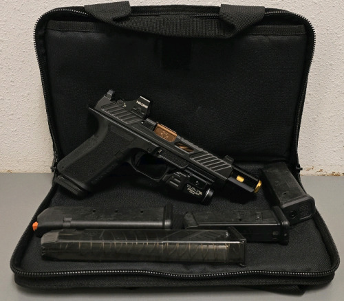 Shadow Systems MR920L 9mm Semi Automatic Pistol With Holosun Optic And Extra Magazines-- SSC084597