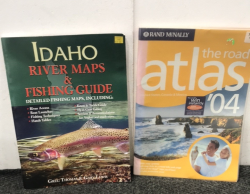 Idaho River Maps And Fishing Guide And 2004 Road Atlas