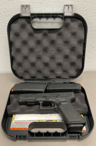 Glock Model 17 Gen 5 9mm Caliber, Semi-Automatic Pistol W/ Night Sights, Two Extra Magazines, And Original Case