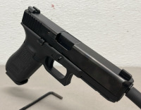 Glock Model 17 Gen 5 9mm Caliber, Semi-Automatic Pistol W/ Night Sights, Two Extra Magazines, Extra Grips, And Original Case - 6