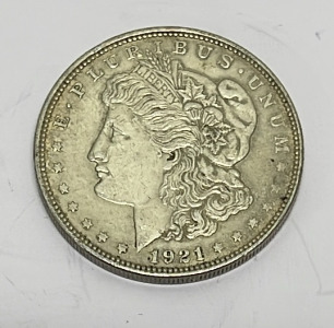 1921 Morgan Silver Dollar