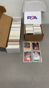 (2) Boxes Of NBA Basketball Cards (Various Years And Brands) Fleer, Topps +