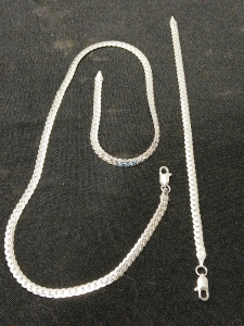 925 Chain and Braclet