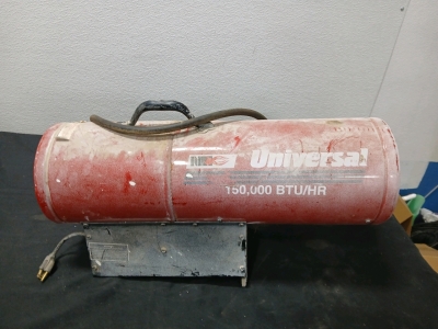 Universal 1500,000 btu propain heater