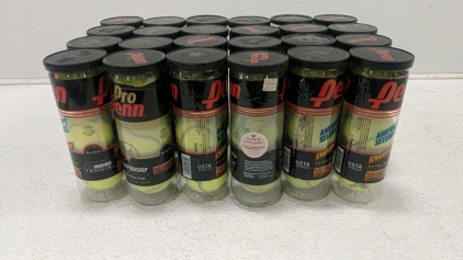 (24)Unopened 3-Packs of Tennis Balls