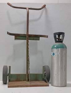 Welding Gas Cart and Tank