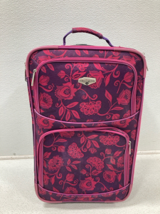 Protocol Pink and Purple Suitcase